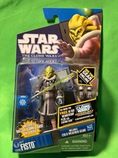Star Wars The Clone Wars 2011 Kit Fisto CW60 Cold Weather Gear Action Figure