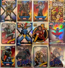 2025 Topps Chrome Marvel “Pick A Card” Base Parallels & Insert Cards