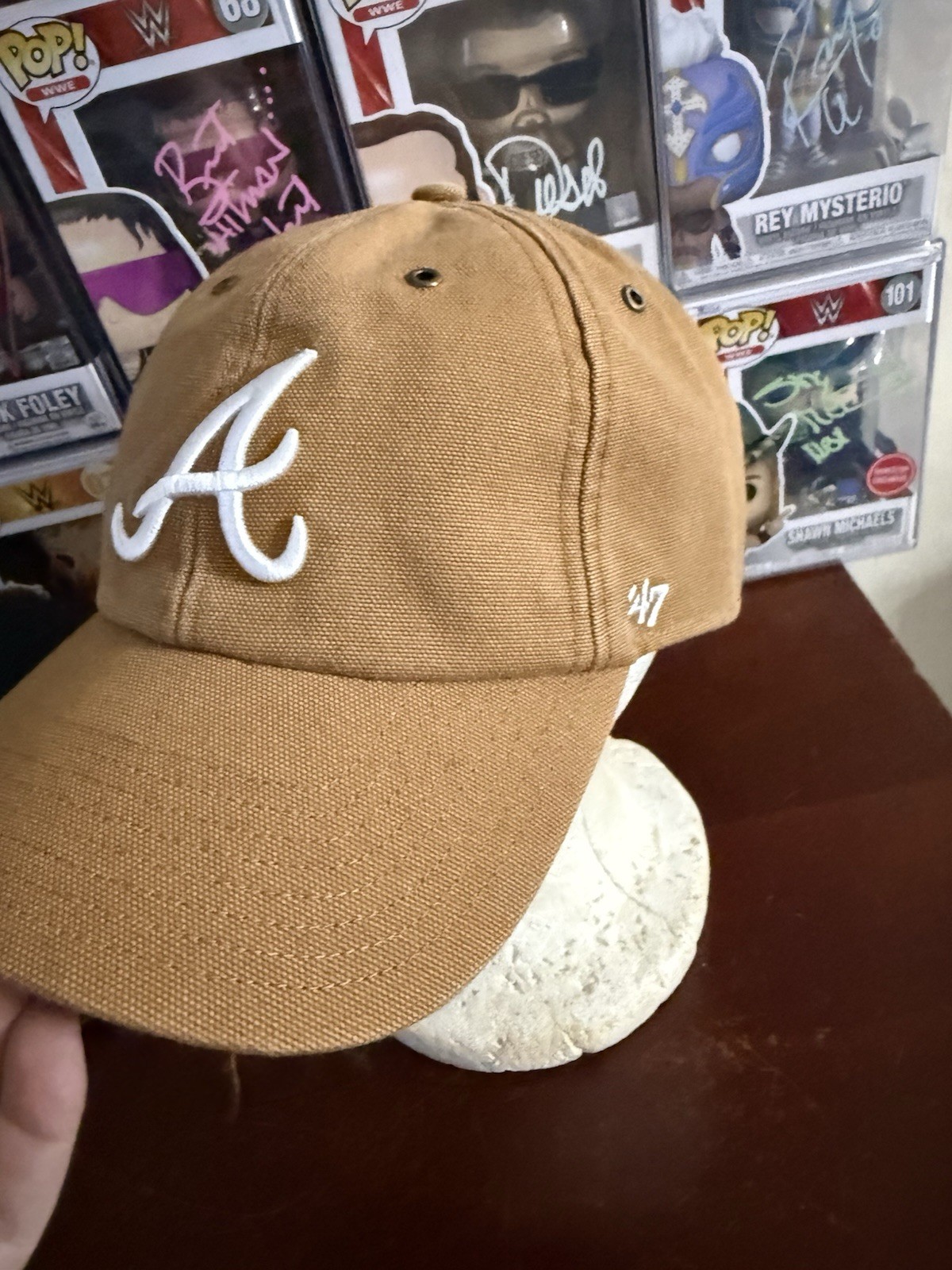 Excellent - Atlanta Braves Carhartt x 47 Brand Strapback Hat / Cap  thumbnail 2