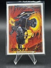 2024 Marvel Masterpieces '92 Platinum GHOST RIDER #37 Wood