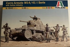 Italeri 6543 Carro Armato M14/41 1:35