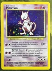 Mewtwo Holo 10/102 - Base Set - Light Play