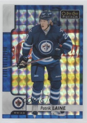 2017-18 O-Pee-Chee Platinum Royal Blue Cubes 58/99 Patrik Laine #8 0ma5