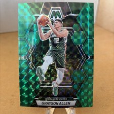 Grayson Allen 2022-23 Panini Mosaic #144 Green Mosaic Prizm