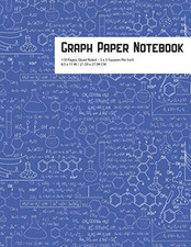 Graph Paper Notebook 110 Pages Quad Ruled 3 x 3 Squares Per Inch: 8.5 x 11 Inch