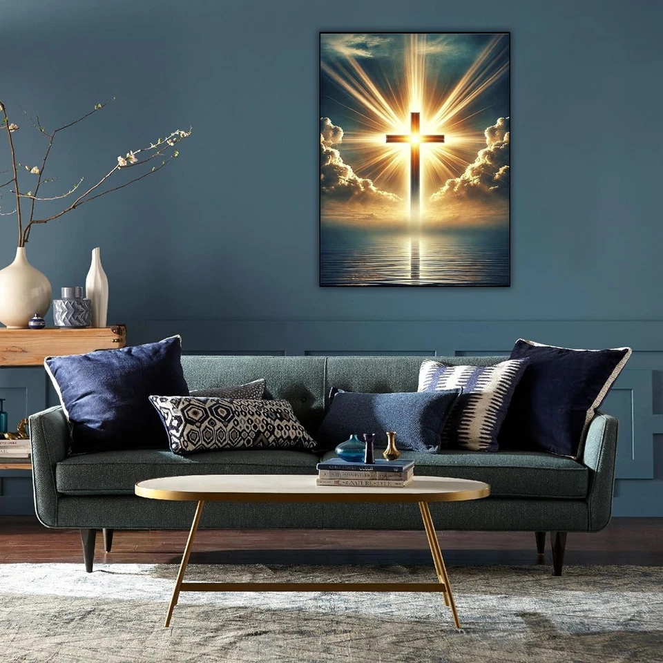 Kits de pintura de diamantes 5D para adultos principiantes, kit de arte de diamantes cruzados, bricolaje completo Foto 3 de 4