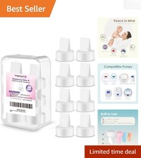 8-Pack Duckbill Valves Compatible with Spectra S1 S2 9 Plus - Safe and Durable