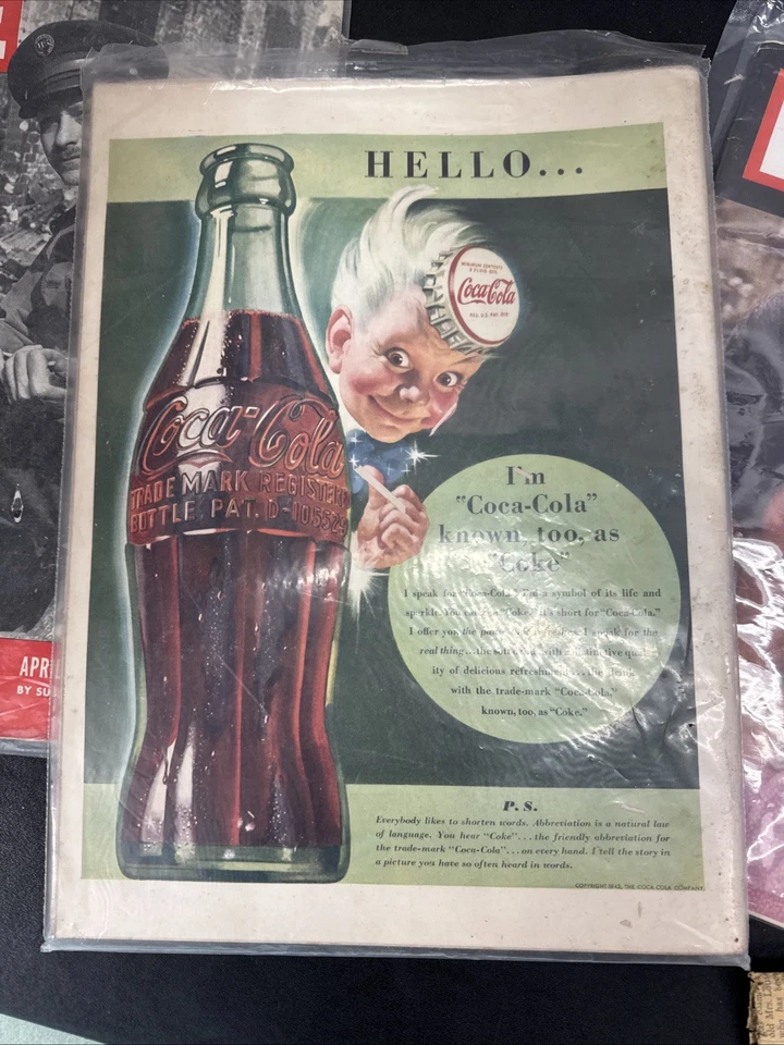 Lot Of 1942 1945 1963 Life Magazine Military War Nurses WW2 Vietnam Coca Cola Ad Foto 3 de 4
