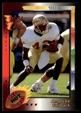 1992 Wild Card Red Hot Rookies Amp Lee Rookie San Francisco 49ers #2. rookie card picture