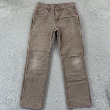 CE Schmidt Jeans Mens 30x32 Brown Denim Pocke...