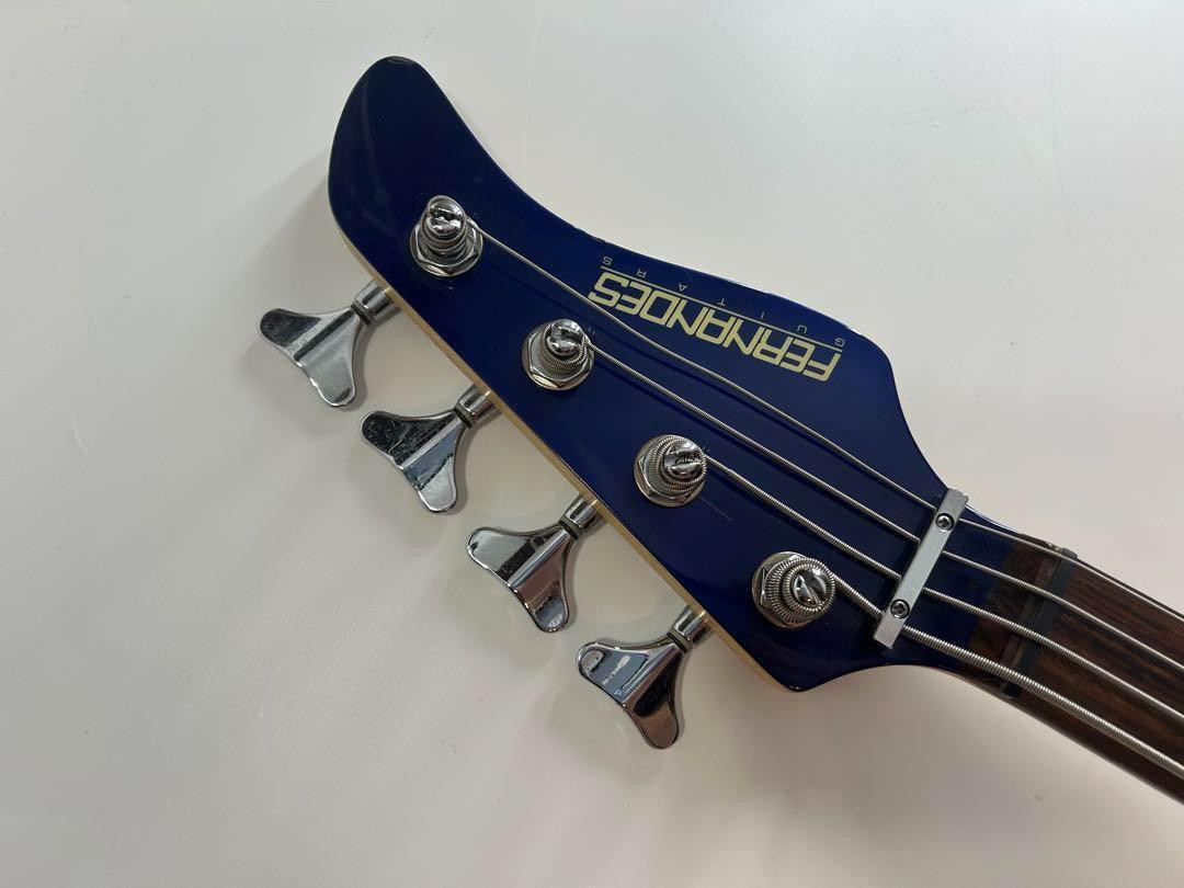 Electric Bass Guitar Fernandes FRB-45 Blue Made in Japan | eBay