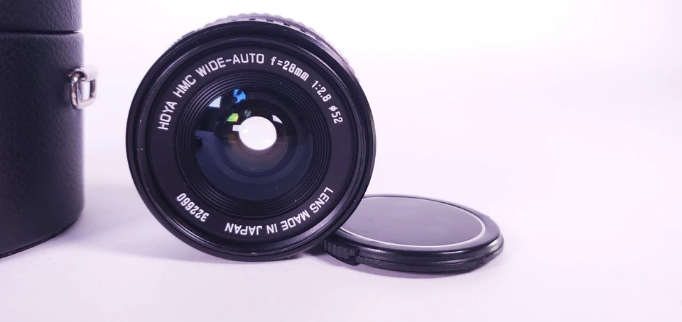 Lente Hoya HMC gran angular automática f=28 mm 1:2,8 para Minolta Foto 3 de 4