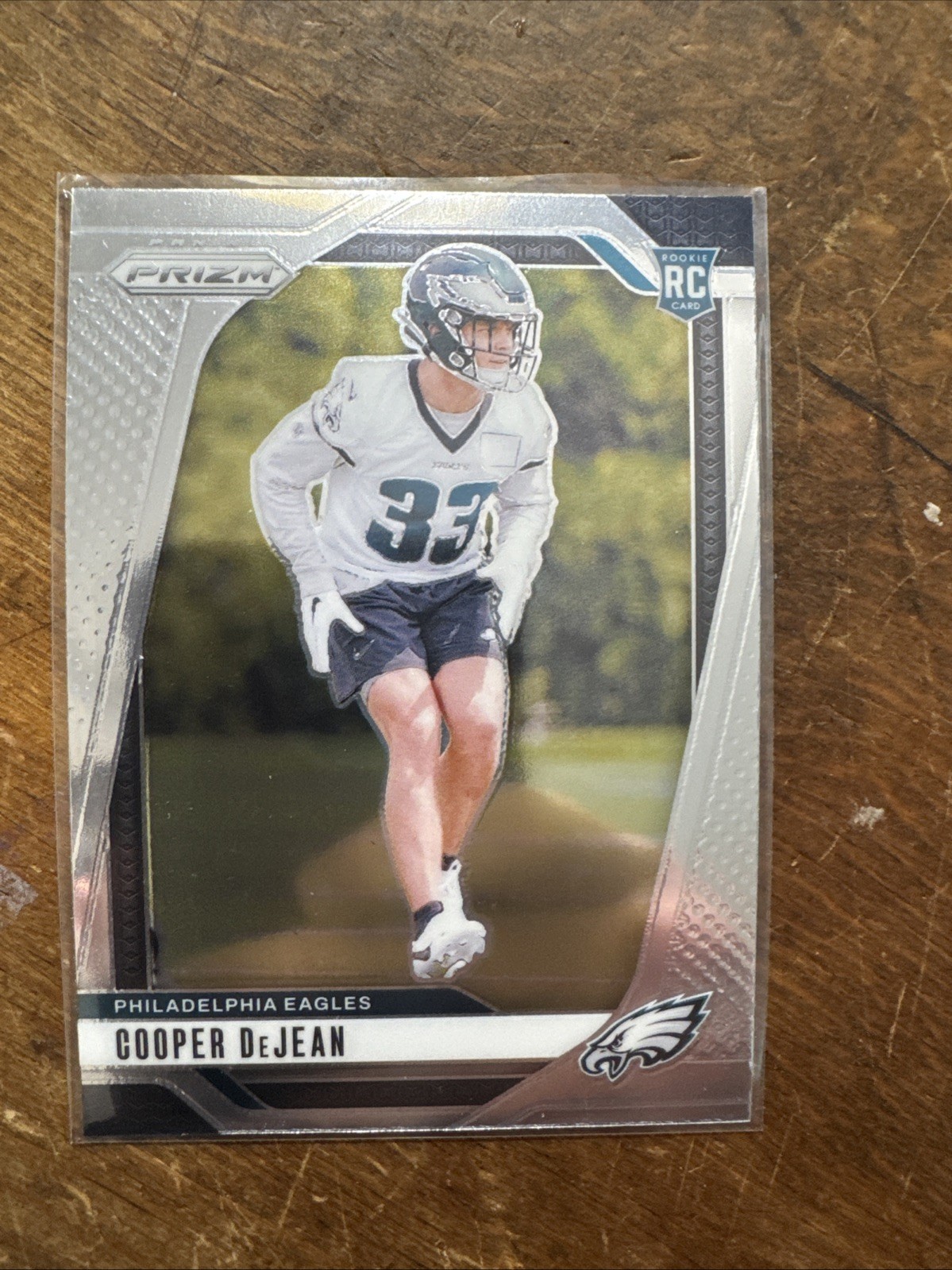 2024 Panini Prizm - Rookies Cooper DeJean #321 Silver Prizm (RC)