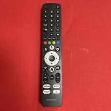 New RC2101 Remote Control For Sharp Youtube Netflix Prime Video Smart LED TV