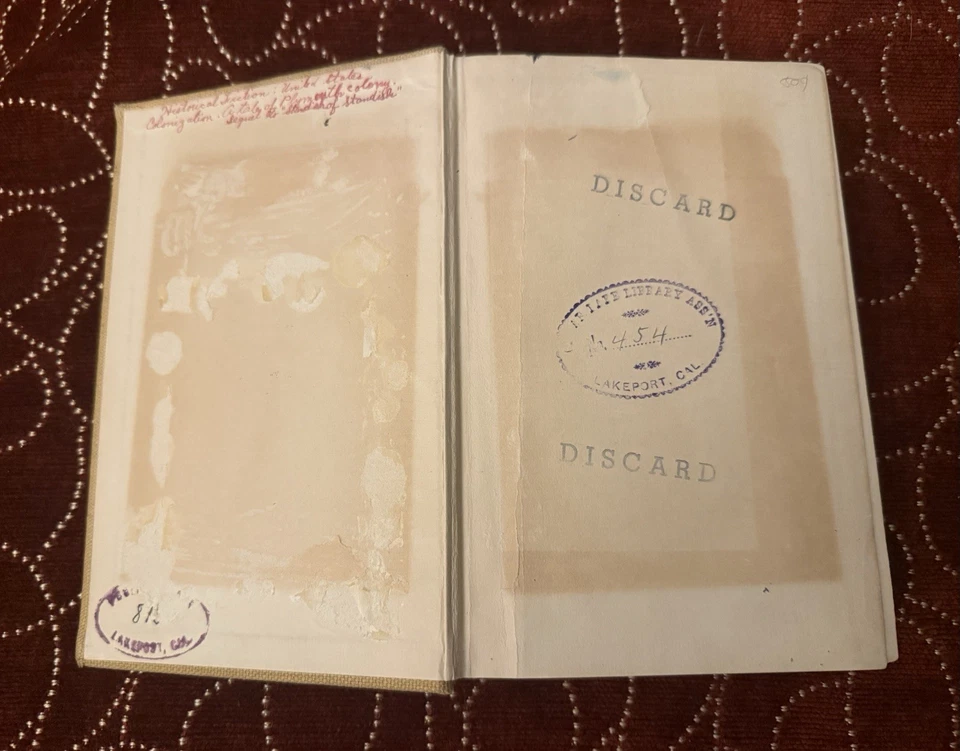 Antique 1891 Jane Austen’s ‘BETTY ALDEN’ 1ST EDITION-22nd Impression HC - Image 3 of 4