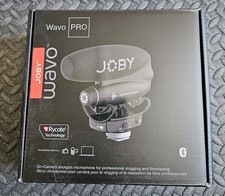 JOBY Wavo PRO Hybrid Camera-Mount Shotgun Microphone - BNIB
