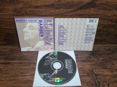 Barber Adagio Strings/Concerto for Violin Schumann...Stern/NYP Bernstein Sony CD