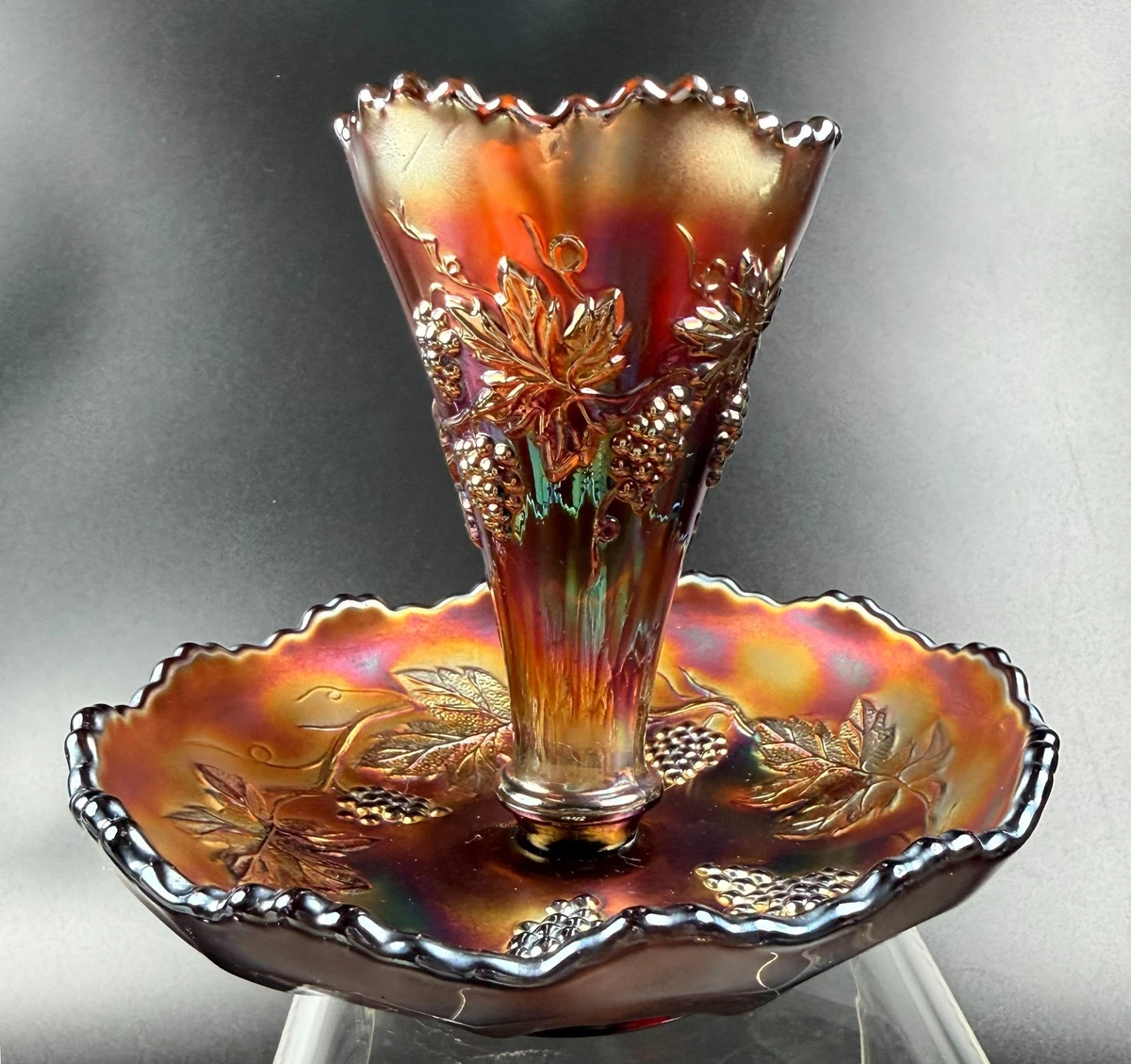 fenton carnival glass vase products for sale | eBay