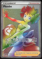 Phoebe Secret Rare SWSH05 Battle Styles 175/163 Pokemon Card NM