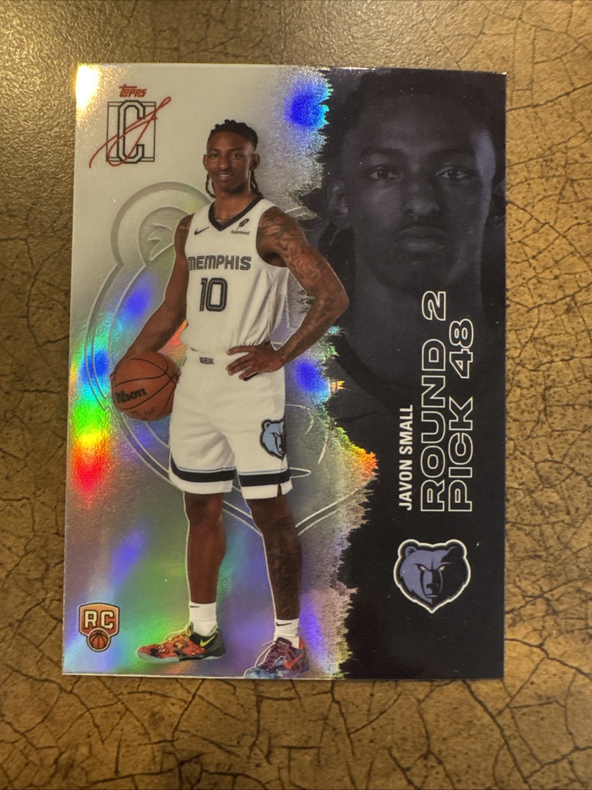 Javon Small 2025-26 Topps Signature Class (RC) Chrome  #142 Grizzlies