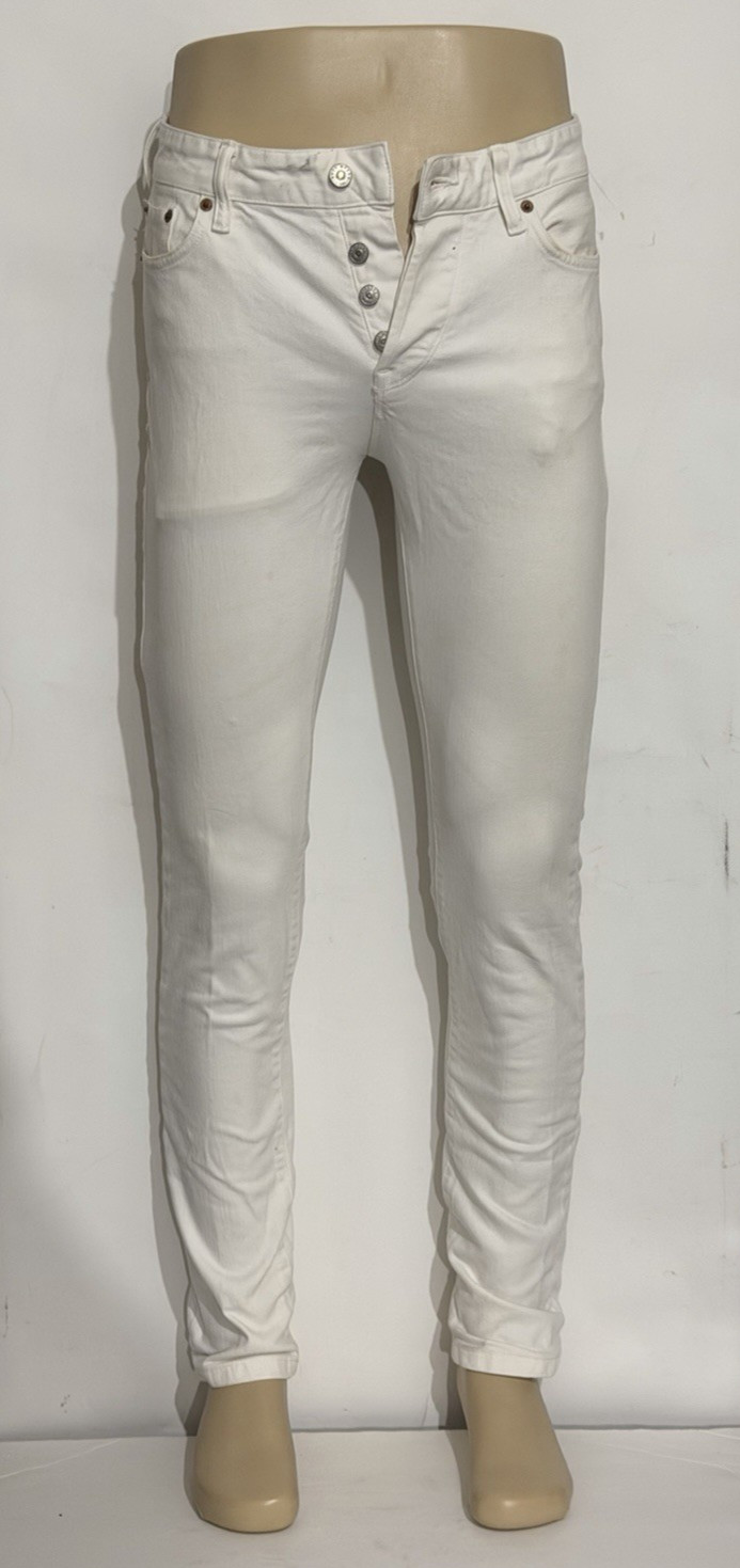 Jeans 31, Maverick Slim 12101,  13oz, White