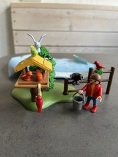 Playmobil Vogelfütterung Set 4203 Mädchen, Inkl. Vogelhaus und Zubehör