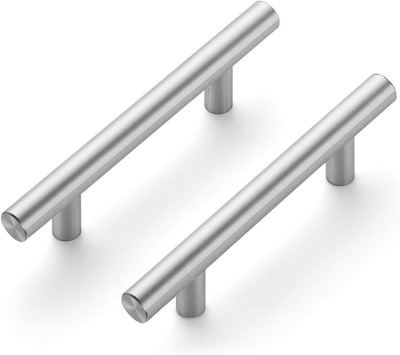 JOY DECOR 30 Pack 5 Inch Cabinet Pulls 3'' Hole Center, Brushed Nickel 