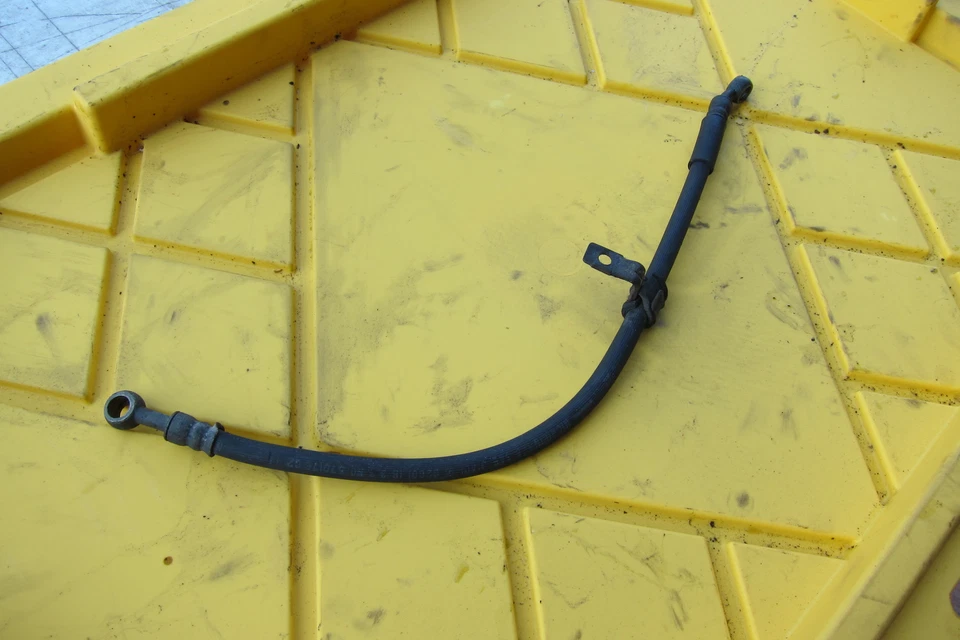 Honda Interceptor 700 1987 VFR700F2 OEM pinza de freno delantera mangueras líneas Foto 2 de 4