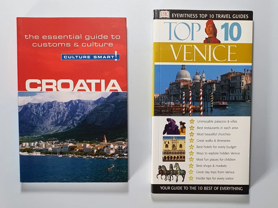 CROATIA Customs & Culture + DK Eyewitness Top 10 VENICE Travel Guide Books - NEW - image 3 of 4