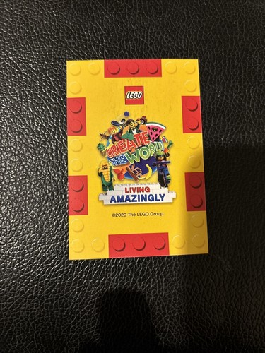 Sainsburys LEGO Living erstaunliche Einzelkarte 2020 Nummer 084 Strauß - Bild 2 von 2