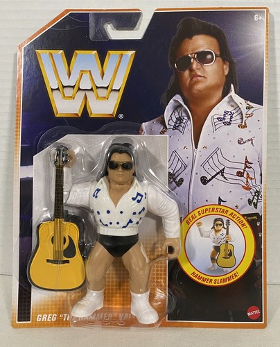 2022 WWE Greg "The Hammer Valentine" Mattel Official Retro Action Figure