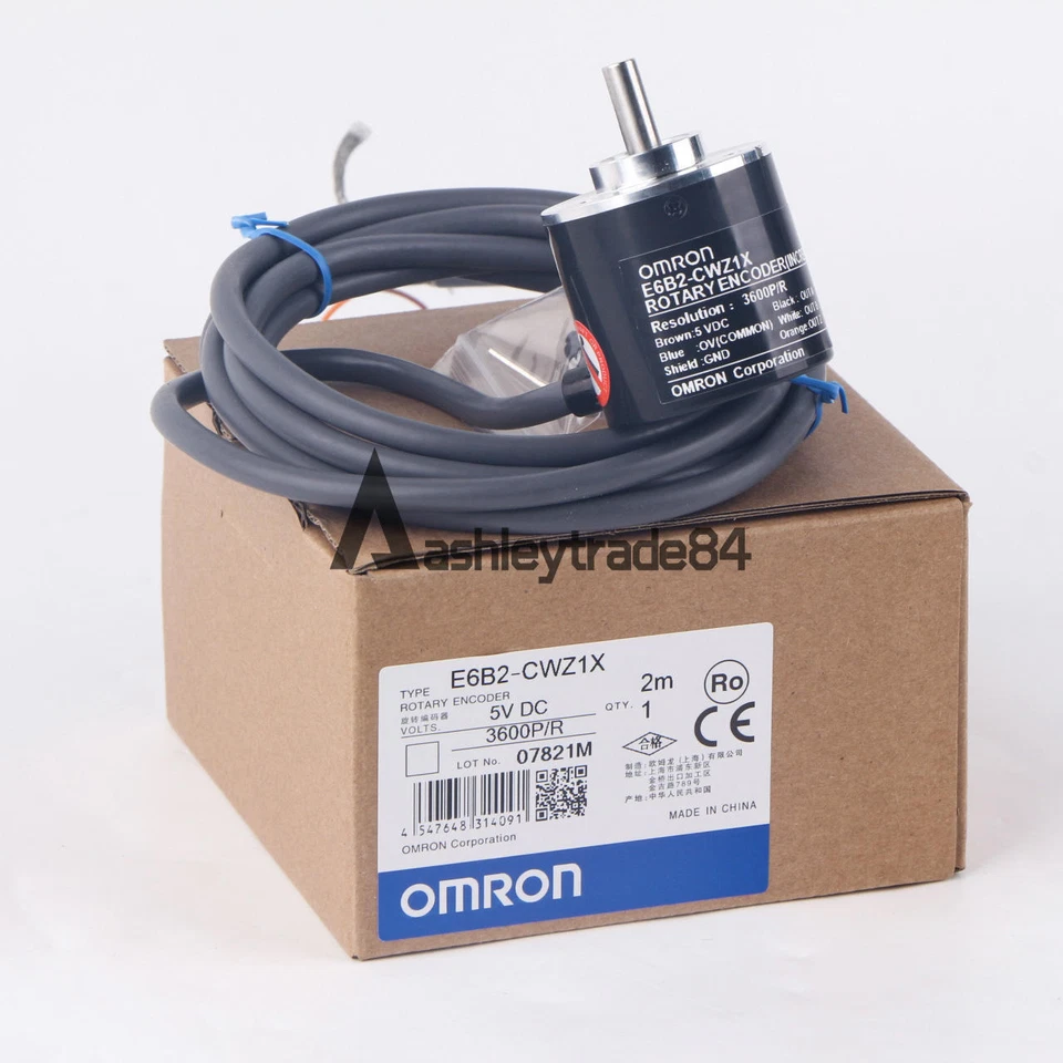 1x   Differential Signal  3600P Incremental Rotary Encoder 3600p/r E6B2-CWZ1X - Image 2 of 4