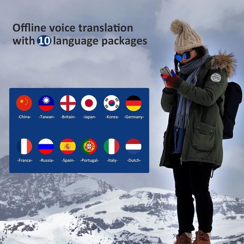 Adelagnes Confozen Z2 Traducteur Appareil de Traduction vocale de photos #E - Afbeelding 5 van 7