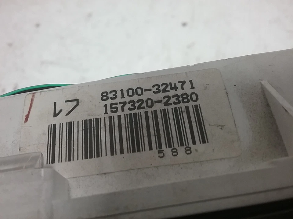 Cuadro de cabeza velocímetro Lexus ES250 1990-1991 83100-32471 Foto 4 de 4