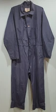 Vintage Work Wear Corporation 2 Coverall Mens 44 Blue 41X28 Mechanic ￼Shop USA