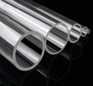 plastic clear tube acrylic pipe diameter lucite 45mm pipes pc length custom 25cm 50cm