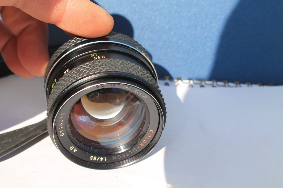 b*n様 Voigtlander COLOR-ULTRON AR 55/1.4 Voigtlander Color Ultron 55mm F1.4 AR Lens QBM Mount Rollei