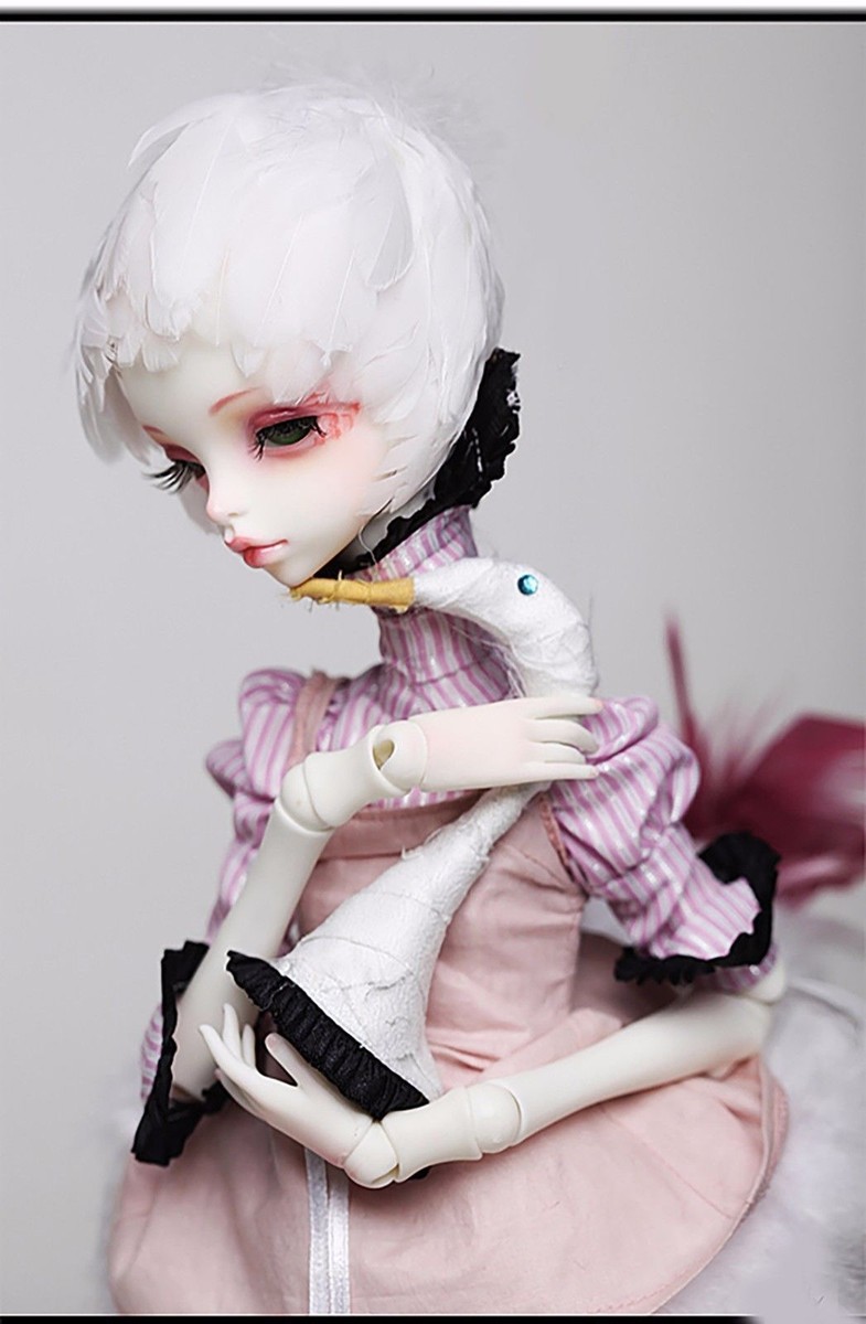 BJD Doll Chateau 1/4 Girl Face Make up + Eyes Resin Figure Toys
