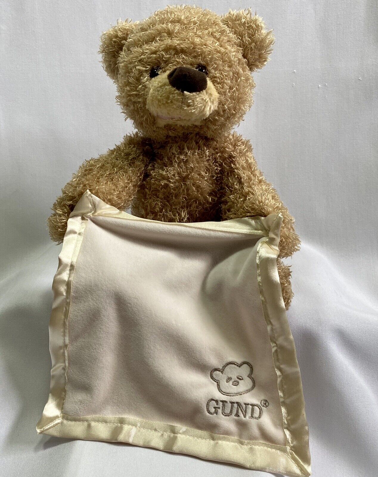  GUND Peek-A-Boo Teddy Bear Plush, Animated Stuffed Animal for  Babies and Newborns, 11.5 : Gund: Toys & Games