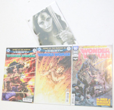 Lot of Four Wonder Woman Comic Books Graphic Novels Numbers 761 42 26 28 1-774