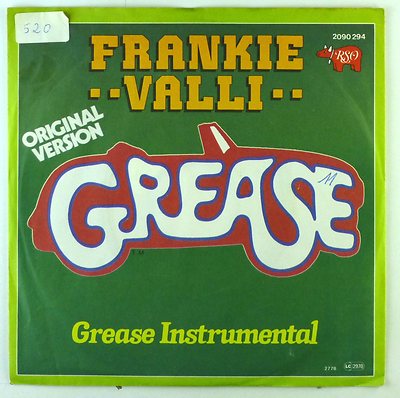 7'' Single - Frankie Valli - Grease - S2479 - washed & cleaned