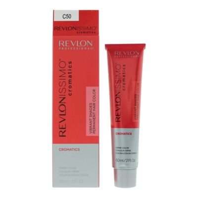 Revlon Revlonissimo Cromatics C50 Purple Red Hair Colour 60ml For