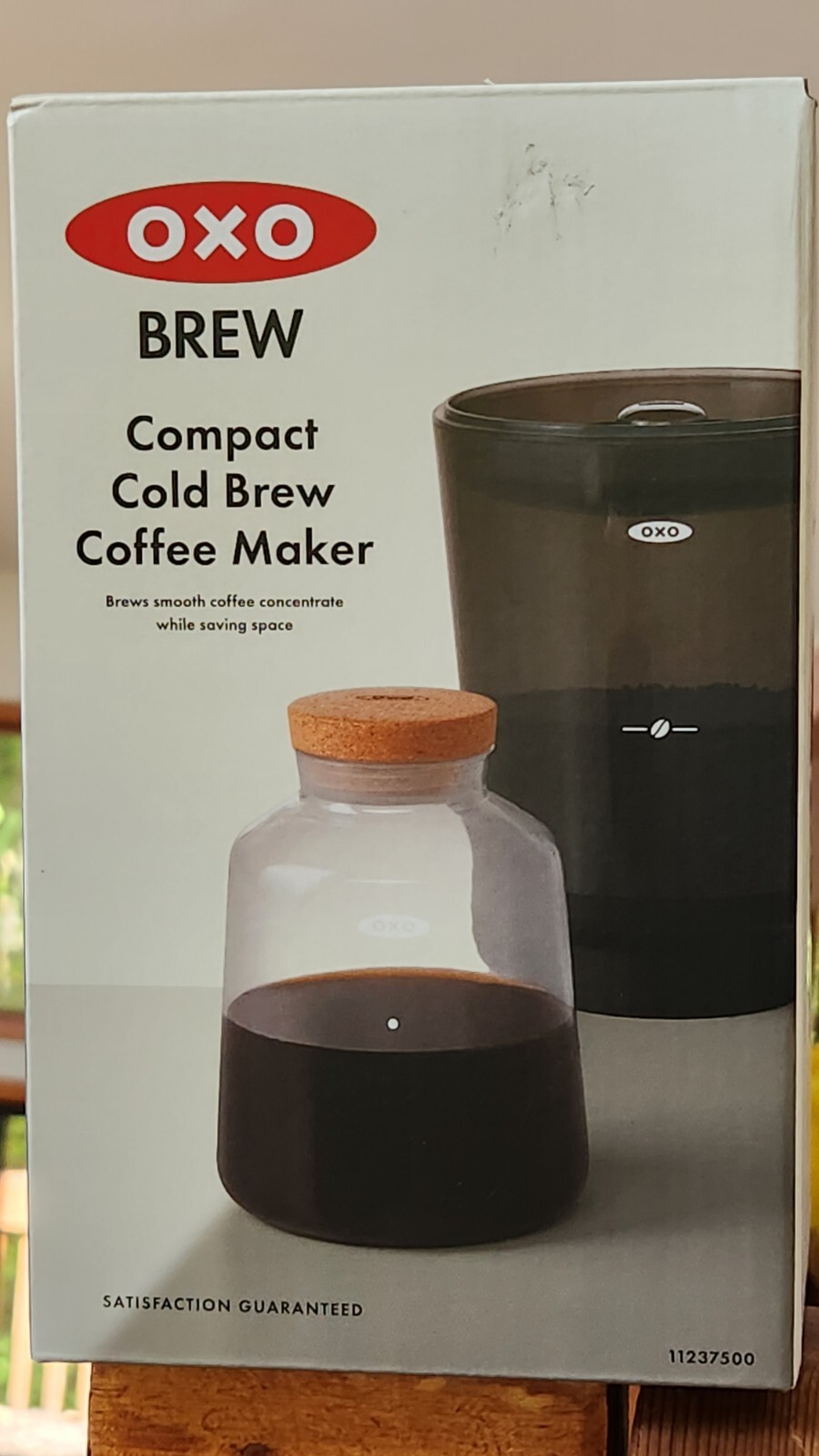 OXO Brew Compact Cold Brew Coffee Maker Black eBay