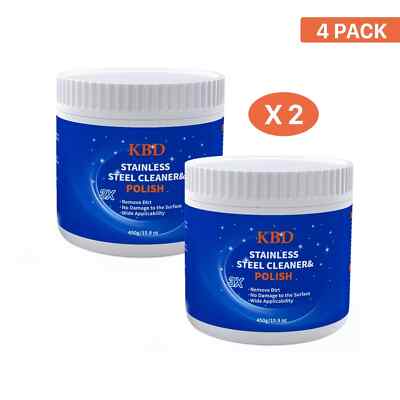 Stainless Steel Cleaning Gel Multi Function Cleaner Paste 15.8oz 450g