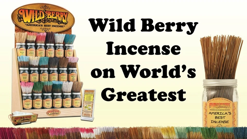 Wildberry Incense 11" Stick 60+ Flavors 100 Sticks / Pack (BUY 1 GET 1 25% OFF) - Image 3 of 3