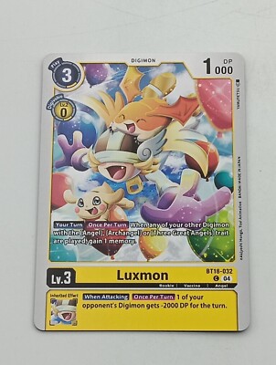 Digimon TCG Einzelkarte Luxmon NM