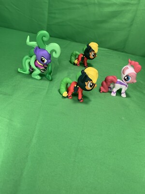MY  LITTLE PONY 3  Mini Action Figures Hasbro Set Of 3 Figures * FREE SHIPPING *