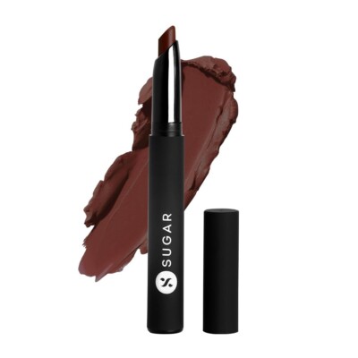 UGAR Cosmetics Matte Attack Lipstick for Women 2gm - Tan Halen