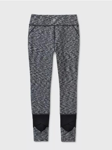 Girls' Spacedye Mesh Pieced Performance Leggings - All in Motion XS-XL - Picture 11 of 13