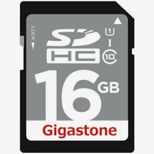 Gigastone GS-SDHCU116G-R SDHC MEMORY CARD Class 10 UHS-1 16GB 45 MB/s DTR Rapid